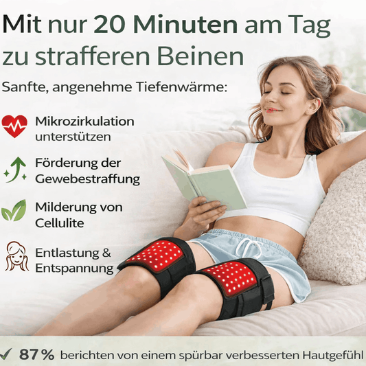 OrthoSilhouette - Rotlicht-Oberschenkelband zur Körperformung & Hautstraffung