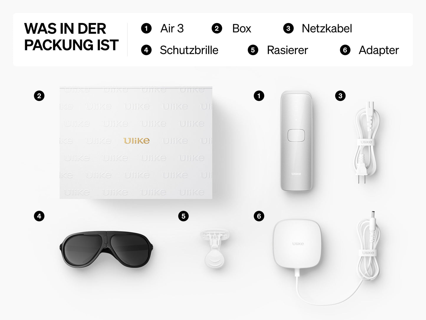 Zubehör für IPL-Geräte